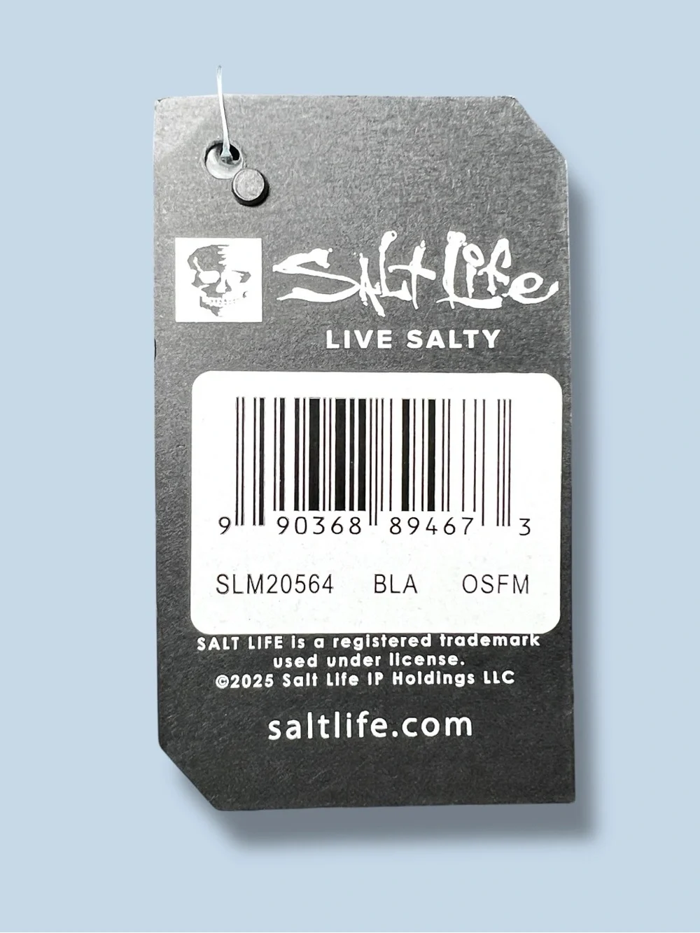 SALT LIFE Unisex Black High-Performance Bucket Hat Sz O/S